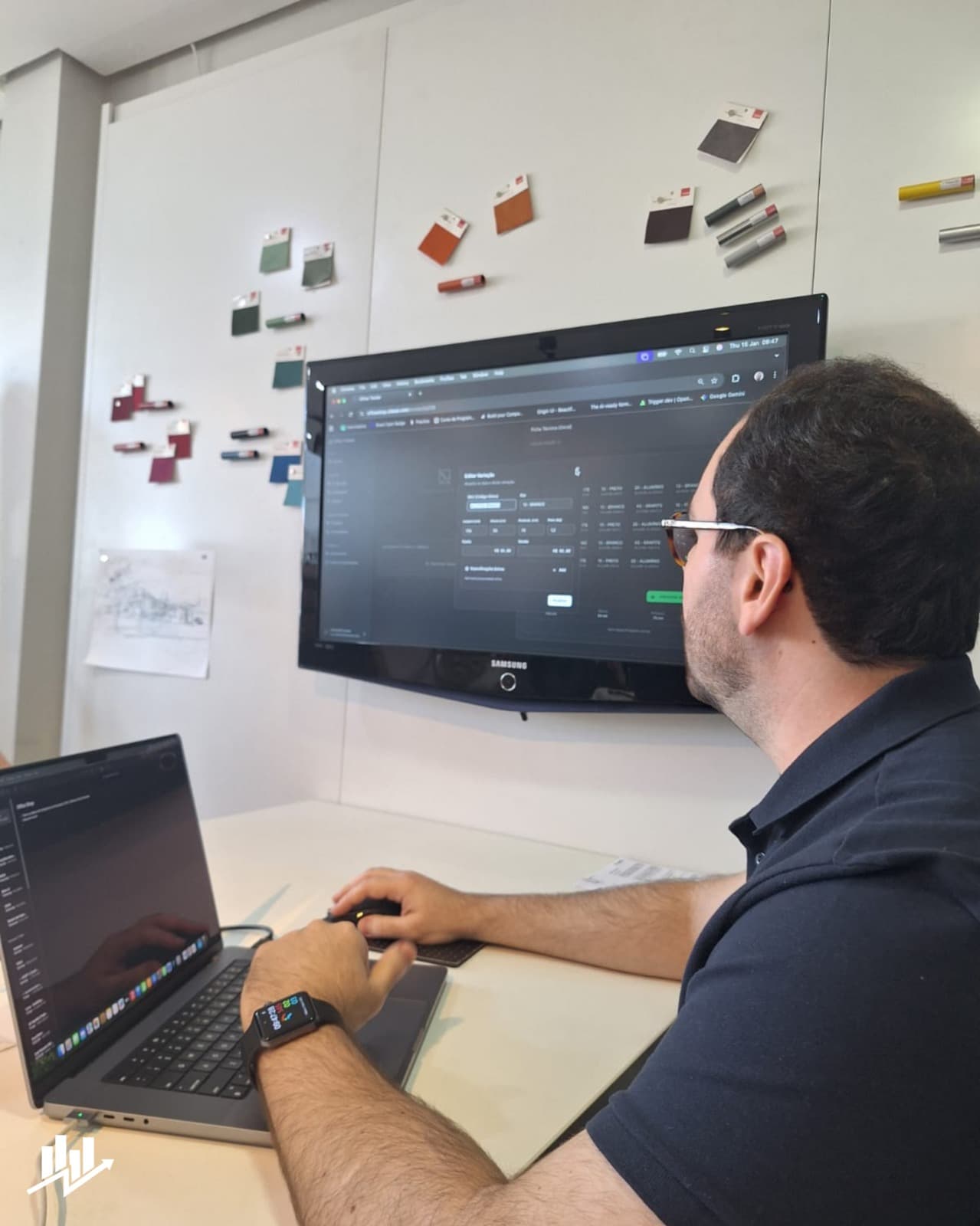 Treinamento da equipe comercial da Office Shop
